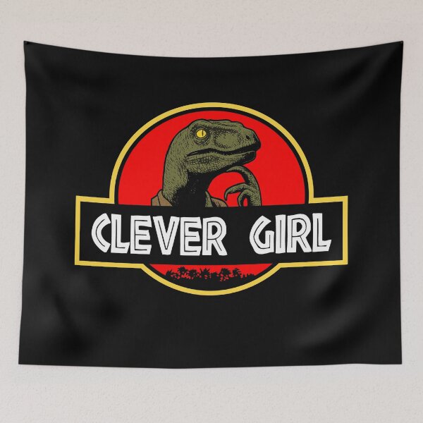 Item preview, clever girl jurassic raptor queen  designed and sold by Blck-Acid-Devil.
