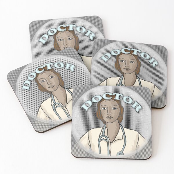 Item preview, Pretty Female Black Doctor  designed and sold by artmuvz.