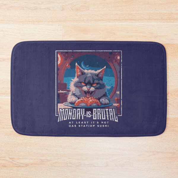 Item preview, Monday, At Least it's Not Gas Station Sushi designed and sold by BaffledSnout.