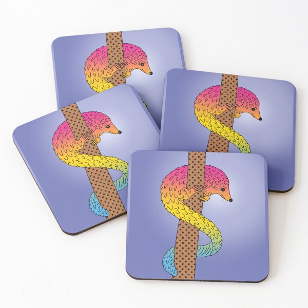 Item preview, Pansexual pangolin (pan-golin) designed and sold by peskychloe.