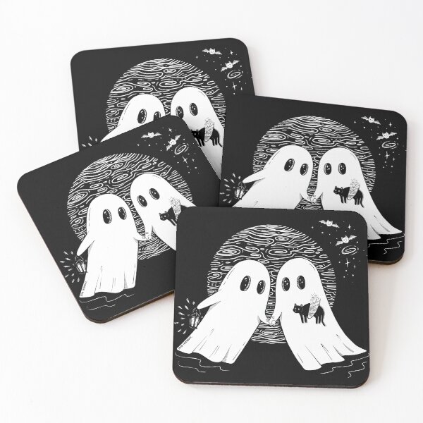 Item preview, Cute Ghost Family designed and sold by -DearTreehouse-.