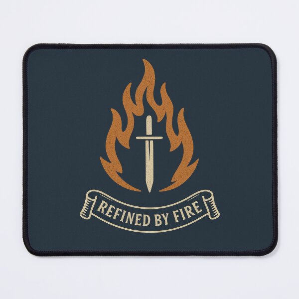 Item preview, Refined by Fire Sword and Flame Art designed and sold by SimplySelim.