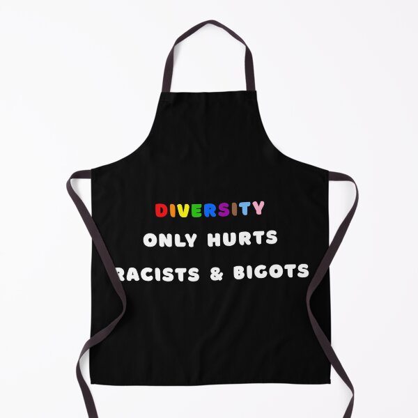 Item preview, Diversity Only Hurts Racists & Bigots designed and sold by MD-Propaganda.