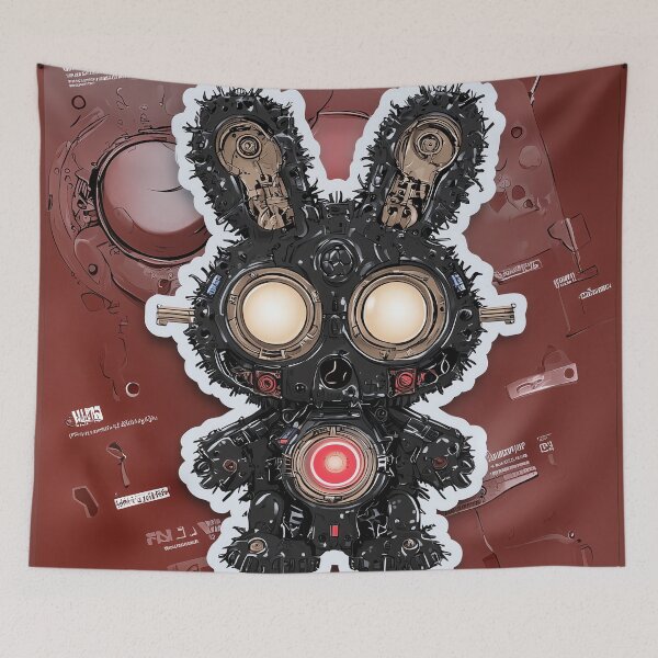 Item preview, KERO-9 | The Oxblood Sentinel — Lagomorph Protocol Unit designed and sold by Verbul.