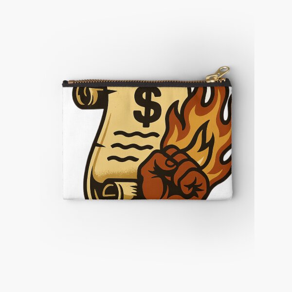 Item preview, Burn the Contract Protest Fist Flame Design designed and sold by veinmerch.