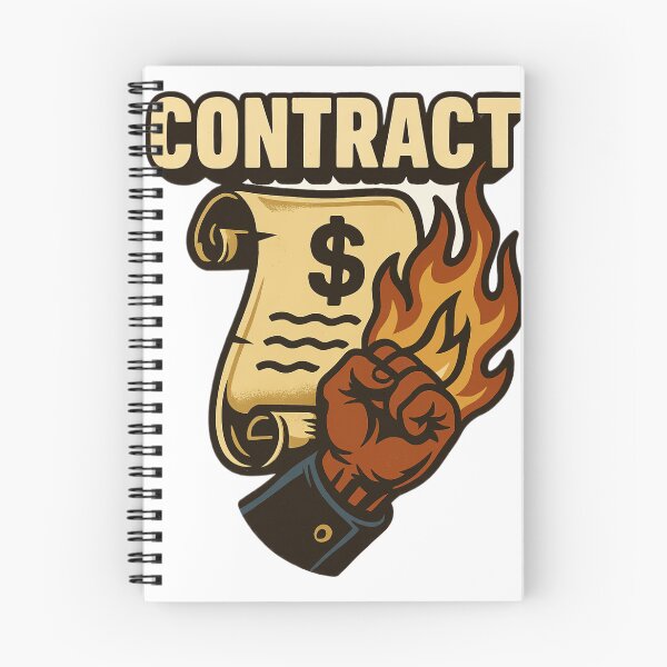 Item preview, Burn the Contract Protest Fist Flame Design designed and sold by veinmerch.