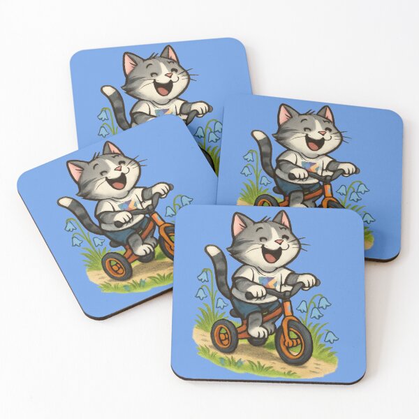 Item preview, Happy Cat's First Tricycle Ride designed and sold by IraBum.