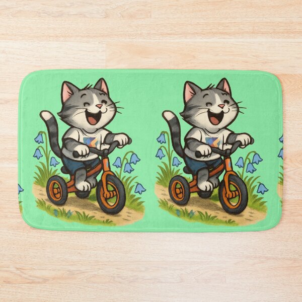 Item preview, Happy Cat's First Tricycle Ride designed and sold by IraBum.