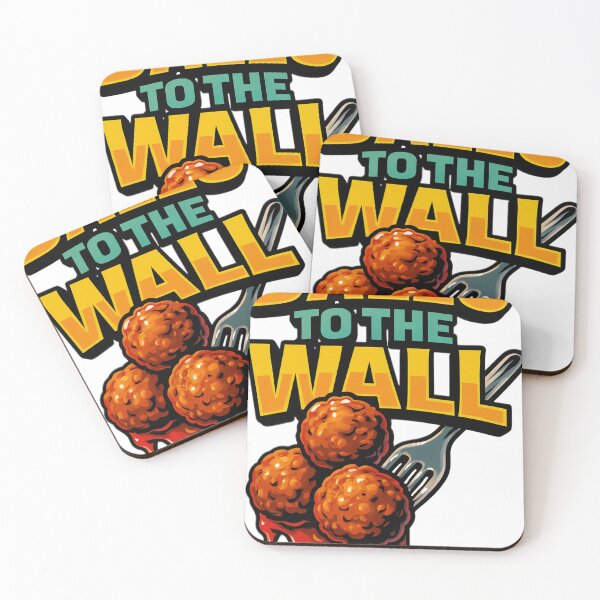 Item preview, Balls to the Wall Funny Meatball Pun Design designed and sold by veinmerch.