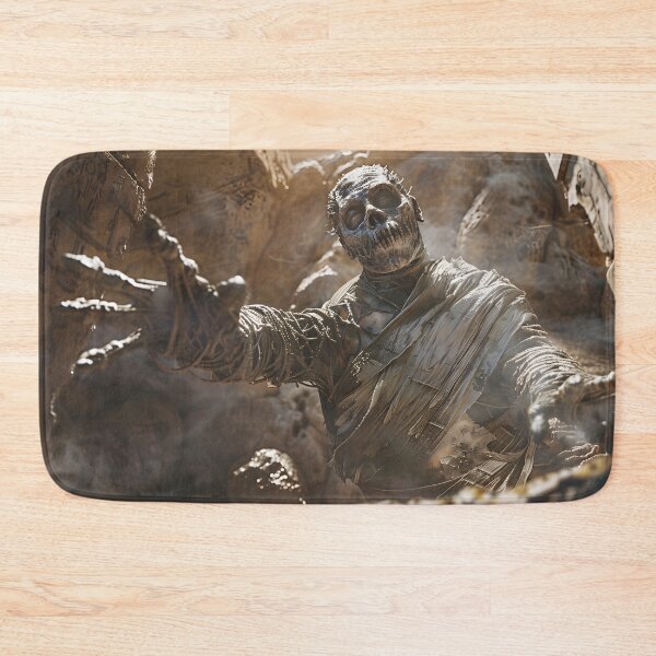 Item preview, Undead Mummy Rising from Ancient Egyptian Tomb — Epic Horror Scene designed and sold by MatvHelen.