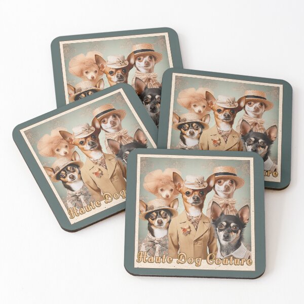 Item preview, Haute Dog Couture Chihuahua Portrait designed and sold by AM-Storefront.