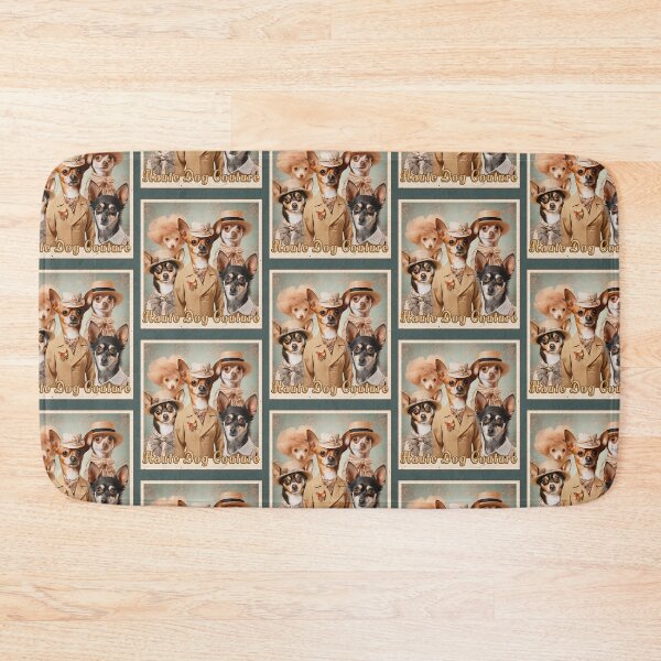 Item preview, Haute Dog Couture Chihuahua Portrait designed and sold by AM-Storefront.