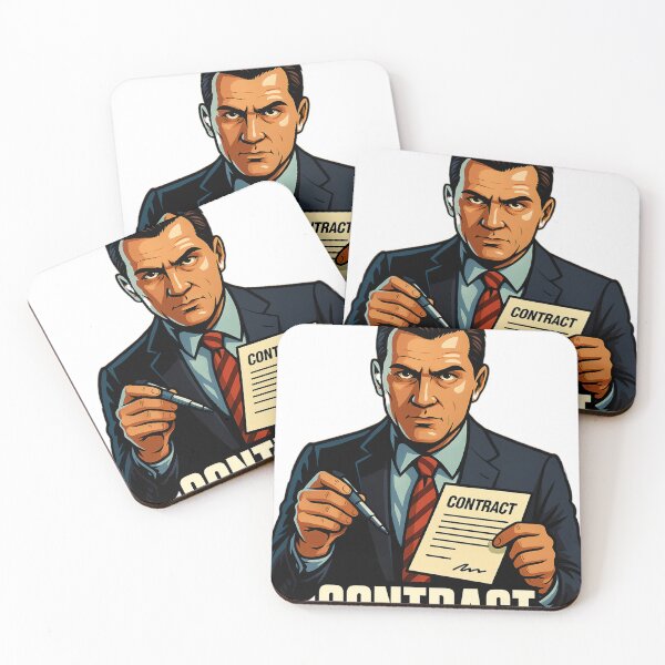 Item preview, Sign the Contract Funny Boss Negotiation Design designed and sold by veinmerch.