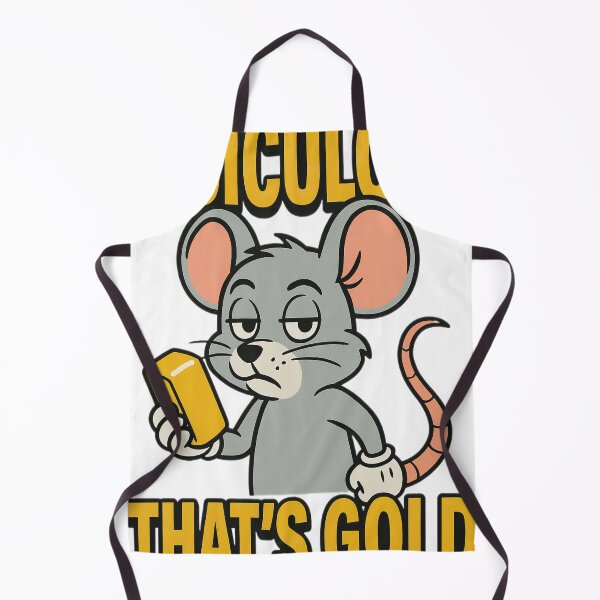 Item preview, Ridiculous That’s Gold Funny Mouse Meme Design designed and sold by veinmerch.