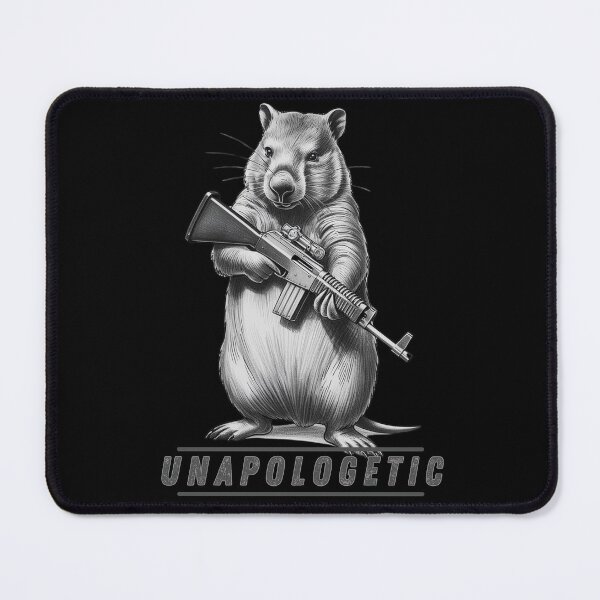 Item preview, Wombat Meme Living Unapologetic designed and sold by Uniquely Yours.