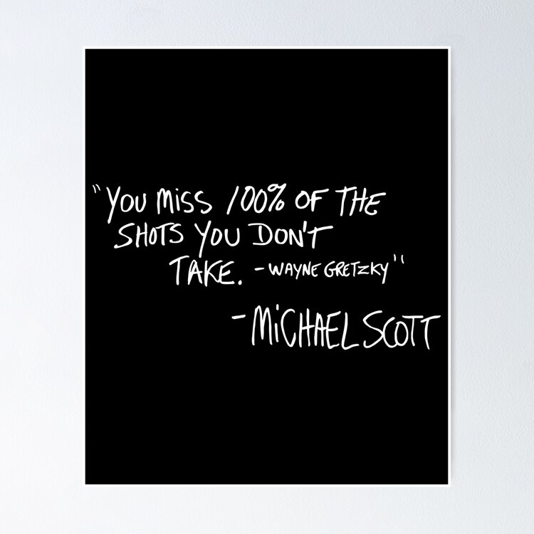 The Office - Shots You Don't Take Sticker
