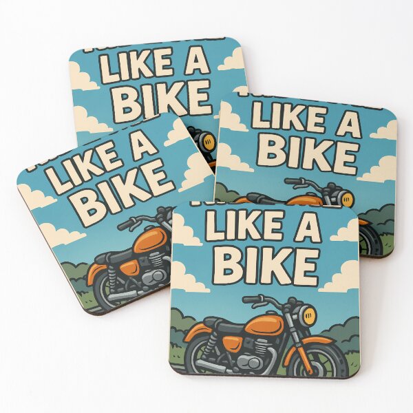 Artikelvorschau, Ride Me Like a Bike – Comic Motorrad Design entworfen und verkauft von PixelForge.com.de.