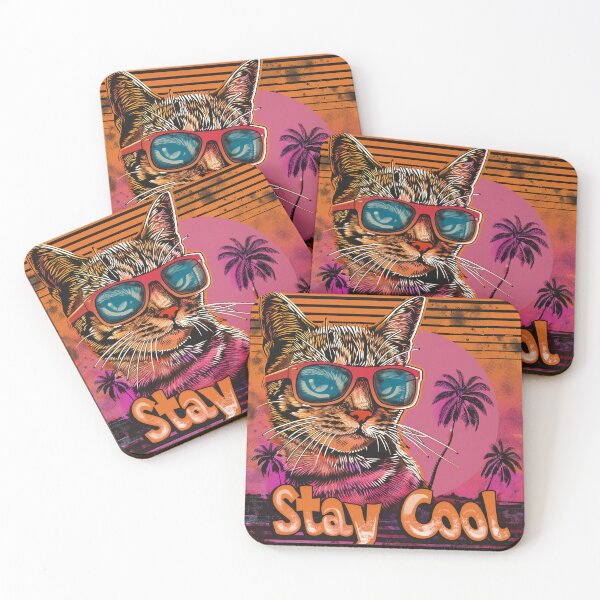 Item preview, Stay Cool Cat designed and sold by Arthoughts.