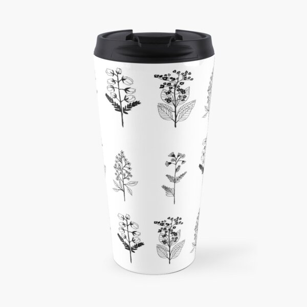 Flowers Travel Mug