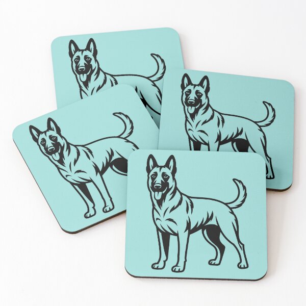 Item preview, Belgian Malinois Dog designed and sold by theartfulaspie.