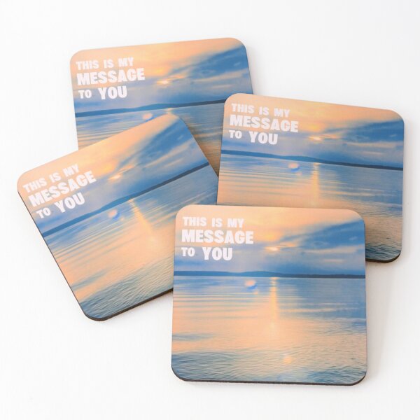 Item preview, This Is My Message to You – Sunrise Over Lake Michigan, Door County designed and sold by aadventures.