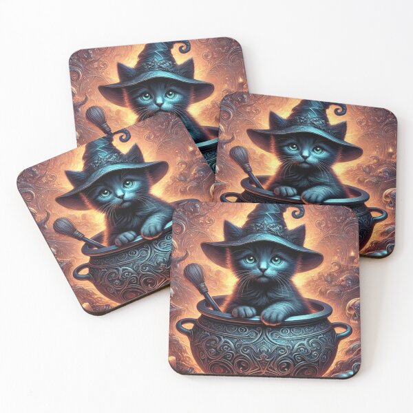 Item preview, Hocus Pocus Purrs designed and sold by WhimsyWink.