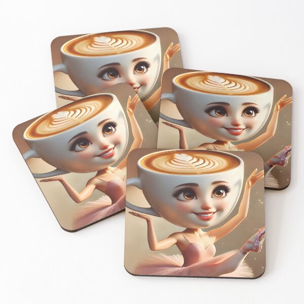 Item preview, Ballet dance move of Ballerina Cappucina - beautiful female brainrot meme designed and sold by EmeraldeaArt.