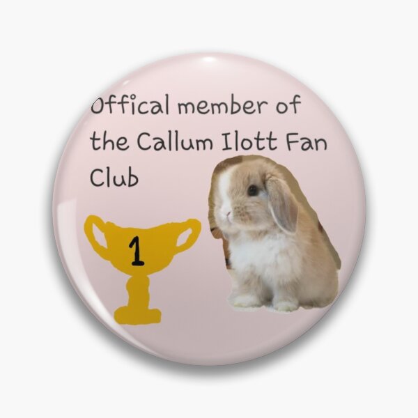 Item preview, official member of the callum ilott fan club designed and sold by blondeidiot1284.