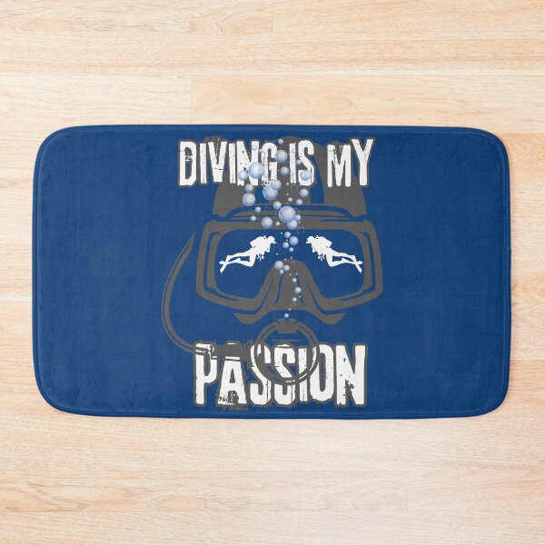 Item preview, Diving is my passion-scuba diving mask designed and sold by Szpaku desart .