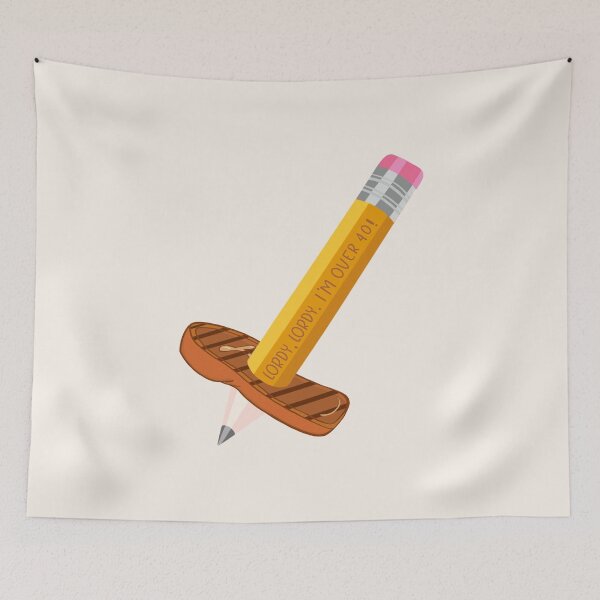 Item preview, Janet's pencil - The Good Place designed and sold by Quotesnthings.
