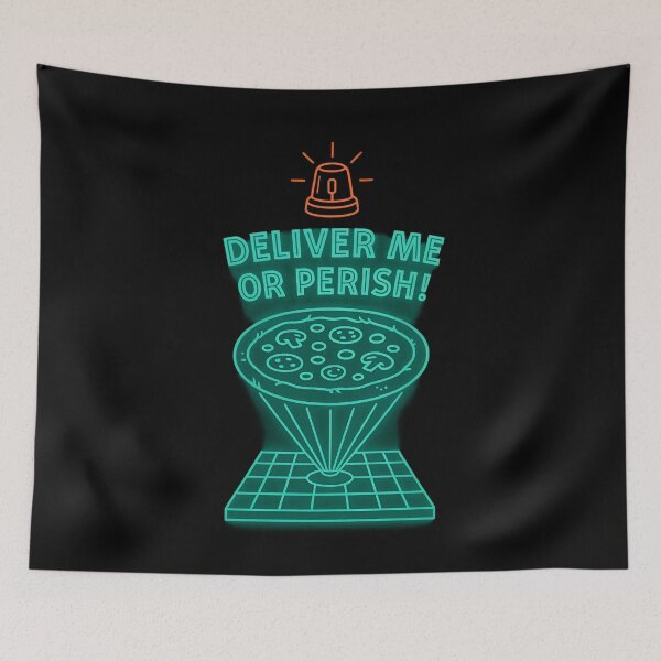 Item preview, Space Galactic Pizza Emergency designed and sold by Uglyandcute.