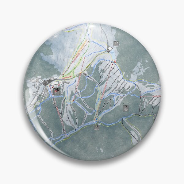 Item preview, Mount Hotham Resort designed and sold by Mapsynergy.