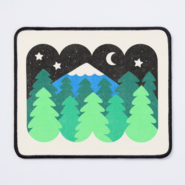 Item preview, Mountain & Trees designed and sold by Wildkat Studio.
