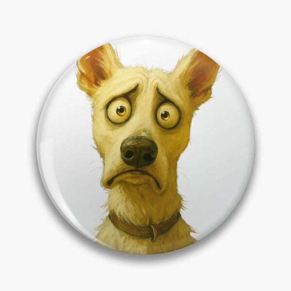 Item preview, Perplexed White German Shepherd – Funny Dog Portrait designed and sold by Snuffolino.