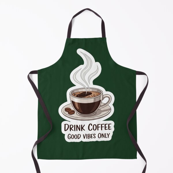 Item preview, Good Vibes Coffee Sticker - Coffee Lover Gift designed and sold by yelkenb.