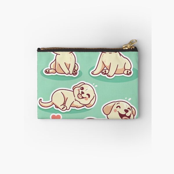 Item preview, Happy Kawaii Labradors in Action designed and sold by Arthoughts.