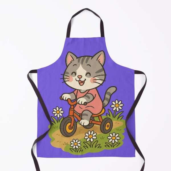 Item preview, Cute Kitten's Daisy Field Tricycle Ride designed and sold by IraBum.