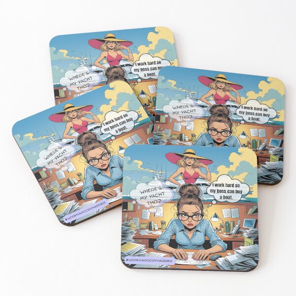 Item preview, Where’s My Yacht Tho? – Corporate Reality Check designed and sold by KaBaRen.