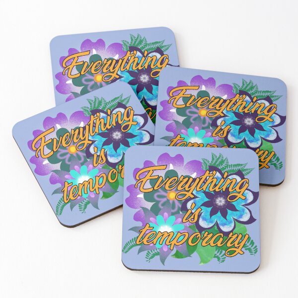 Item preview, Psychedelic flowers - everything is temporary designed and sold by peskychloe.