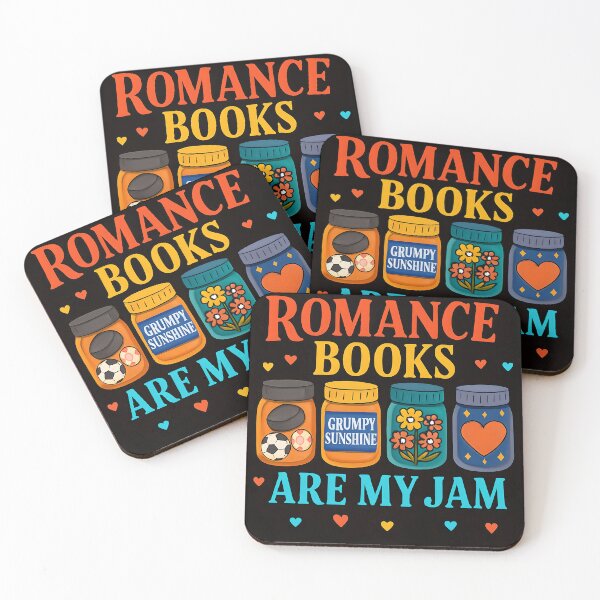 Item preview, Romance books are my jam designed and sold by Foul-MouthedCo.