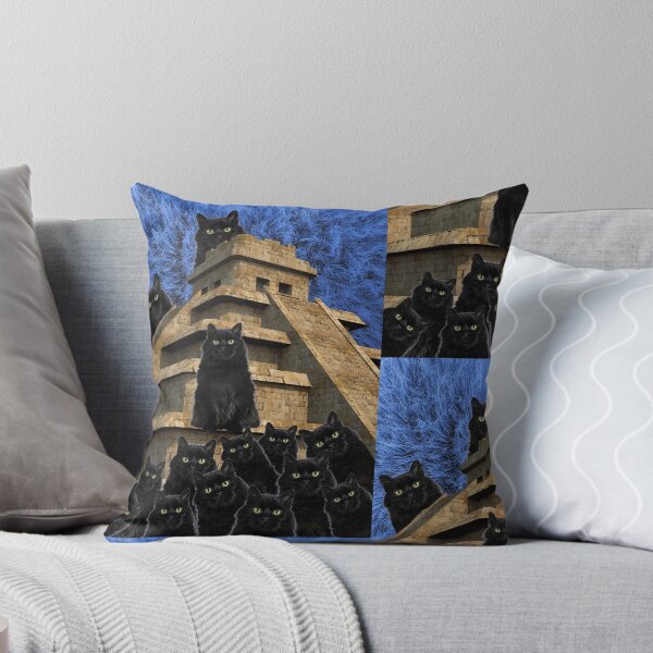 Item preview, Pyramids with Super Cats  designed and sold by StillandSoul.