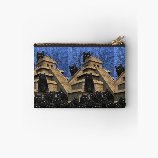 Item preview, Pyramids with Super Cats  designed and sold by StillandSoul.