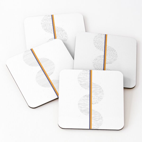 Item preview, Geometric river flows designed and sold by Ginger Tea Studio.