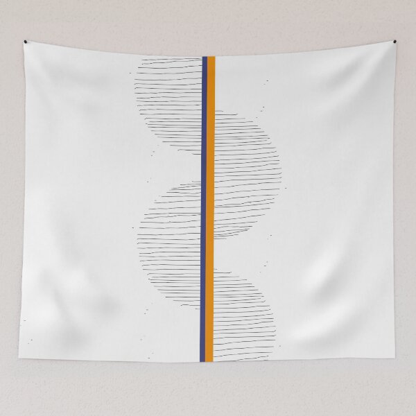 Item preview, Geometric river flows designed and sold by Ginger Tea Studio.