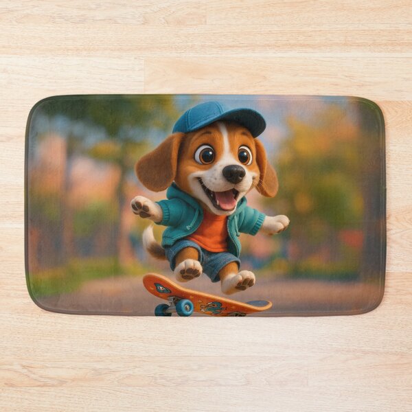 Artikelvorschau, Skater Beagle entworfen und verkauft von Sillytoe.