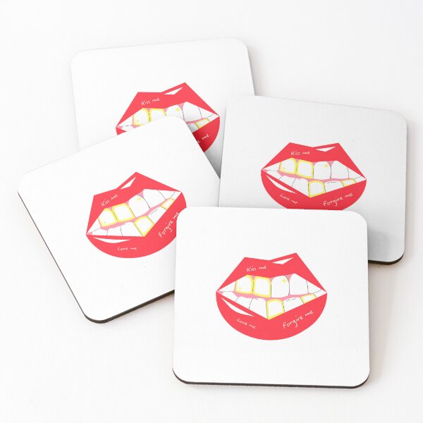 Item preview, Emotional Pop Art Lips with Bold Quotes designed and sold by MetaMuralStudio.