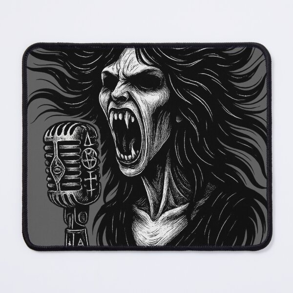 Item preview, Scream Queen – Gothic Banshee Rocker Art designed and sold by Altered Array, LLC.