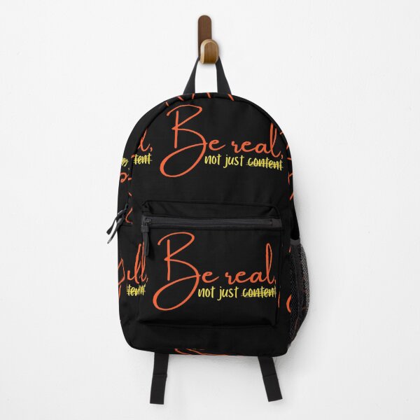 Item preview, Be Real, Not Just Content – Digital Detox Statement designed and sold by KaBaRen.