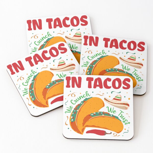 Item preview, In Tacos We Trust - Taco Lover designed and sold by CatchyfulPrints.