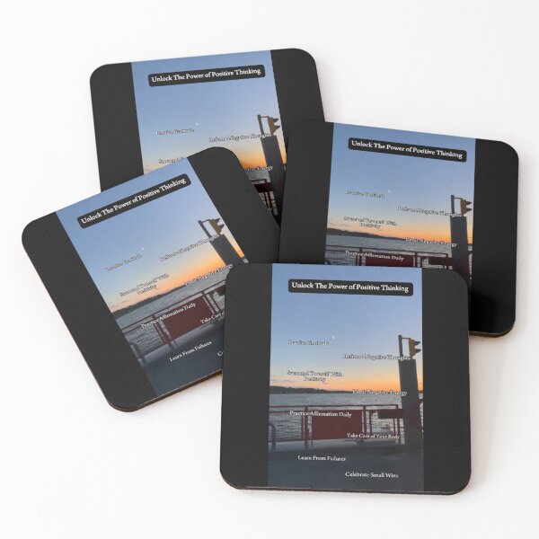Item preview, Unlock the Power of Positive Thinking — Inspirational Sunset Affirmations designed and sold by aadventures.